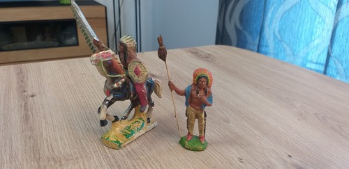 Figuren indianer mit - indianer, speer
