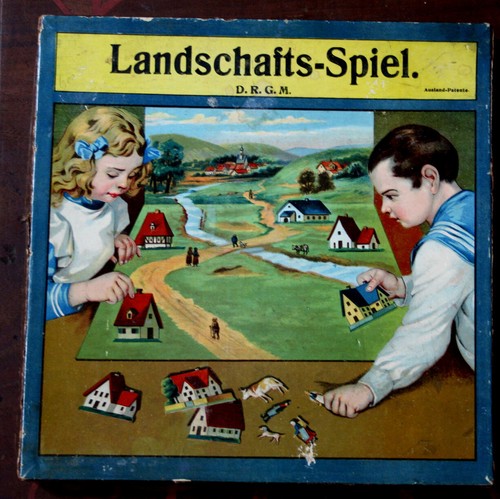 Antik landschafts spiel sehr - antik,
