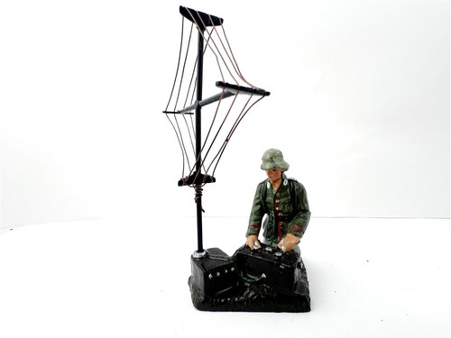 Lineol massefigur wwii funker - lineol,