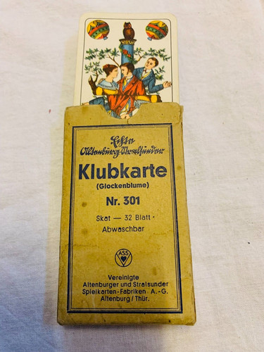 Klubkarte - , (glockenblume)