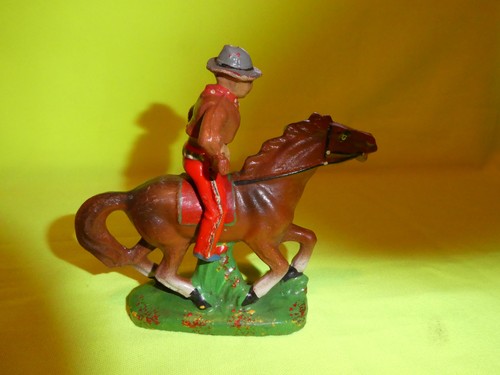 Ddr cowboy reiter mit pferd - 1,