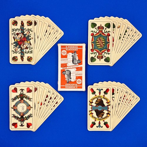 Altes antikes kartenspiel - altes,