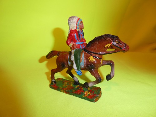 Ddr indianerfigur krieger - 1,